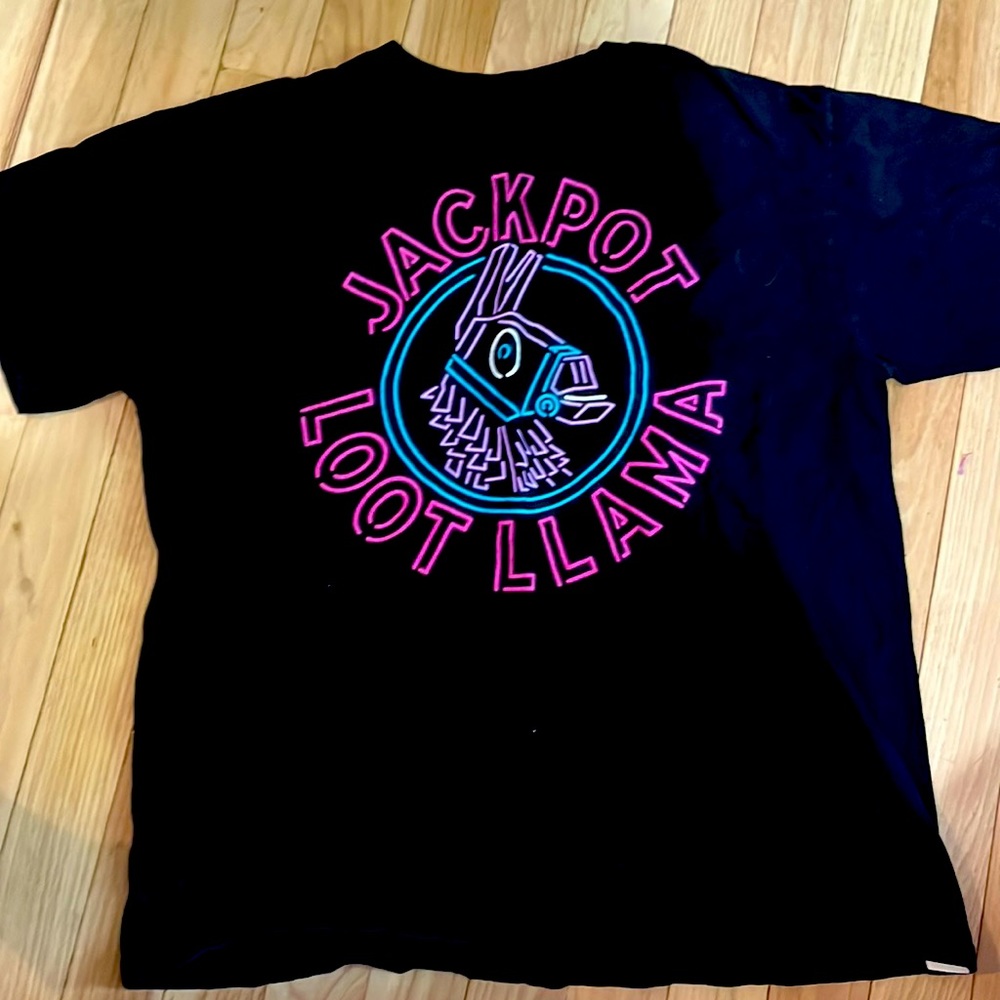 Fortnite Jackpot Llama tee shirt